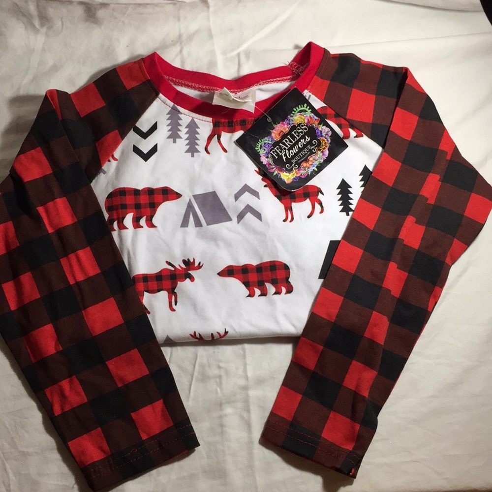 Boys baseball tee